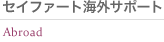海外サポート